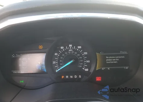 2016 Ford Edge Titanium from USA, damaged, VIN 2FMPK4K81GBC65193